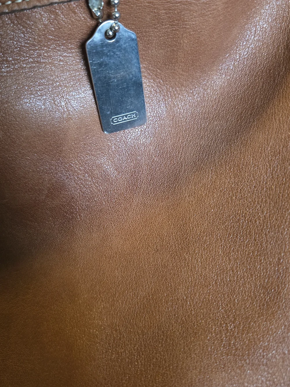 Y2k Coach Brown Leather Hobo Shoulder Bag - Women 9227